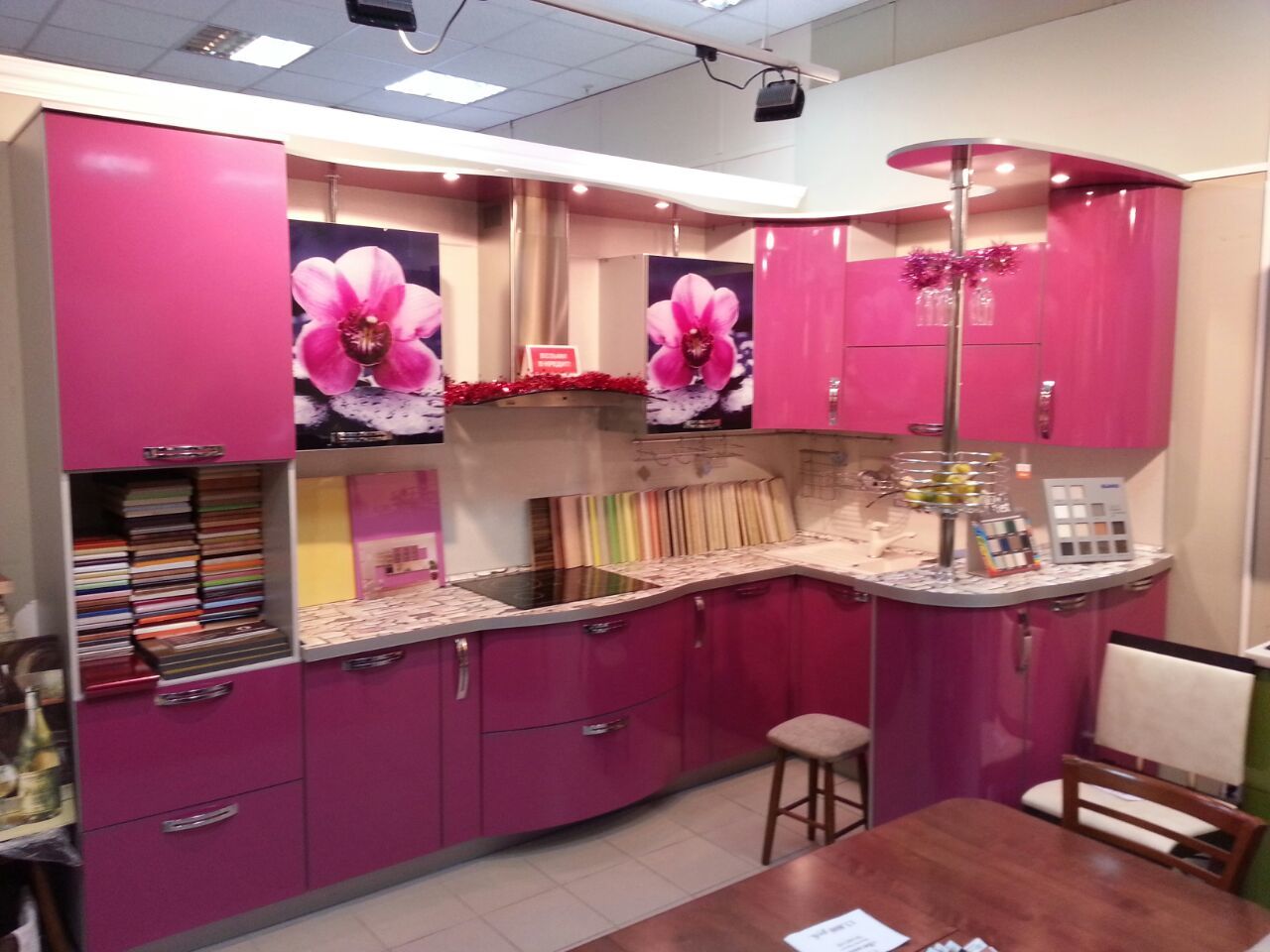 КУХОННЫЙ ГАРНИТУР "ХАЙ ТЕК"